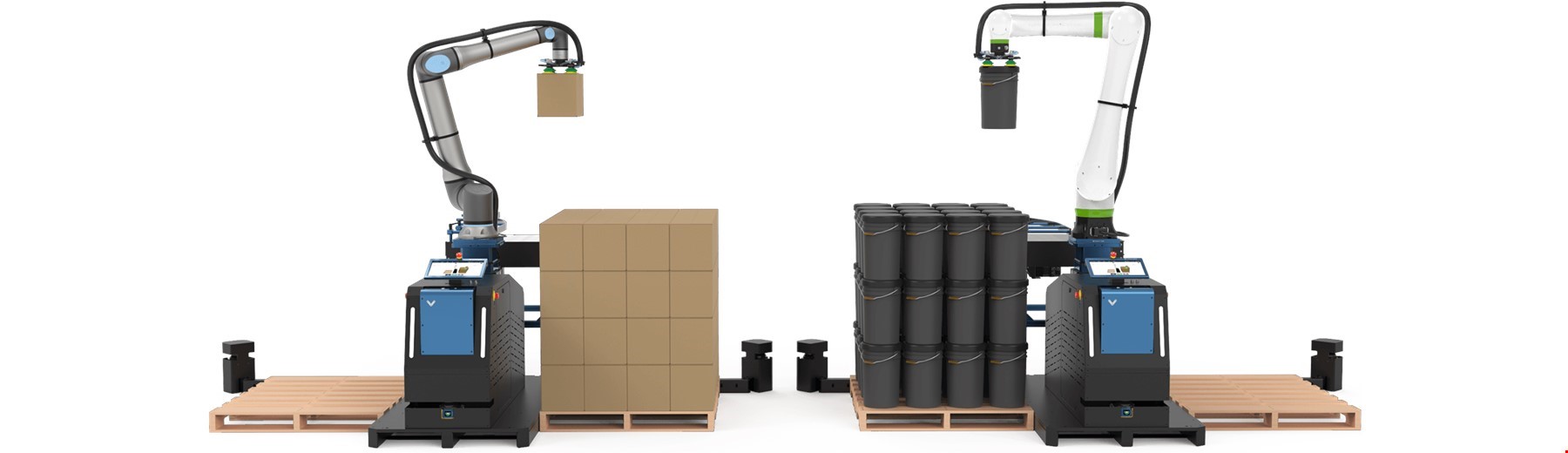 x serisi mobile cobot robot kol